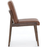 Alice Leather Dining Chair, Sonoma Chestnut - Furniture - Dining - High Fashion Home