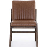 Alice Leather Dining Chair, Sonoma Chestnut - Furniture - Dining - High Fashion Home