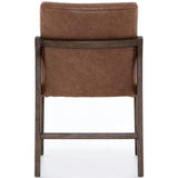 Alice Leather Dining Chair, Sonoma Chestnut - Furniture - Dining - High Fashion Home
