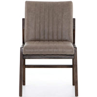 Alice Leather Dining Chair, Sonoma Grey - Furniture - Dining - High Fashion Home