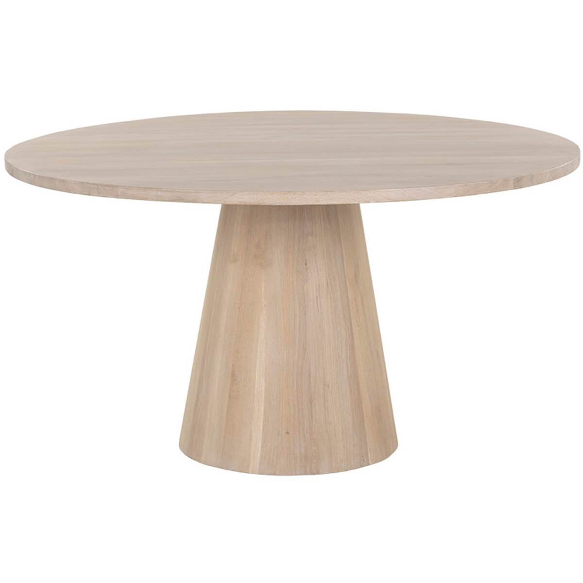 Light wood cheap round table