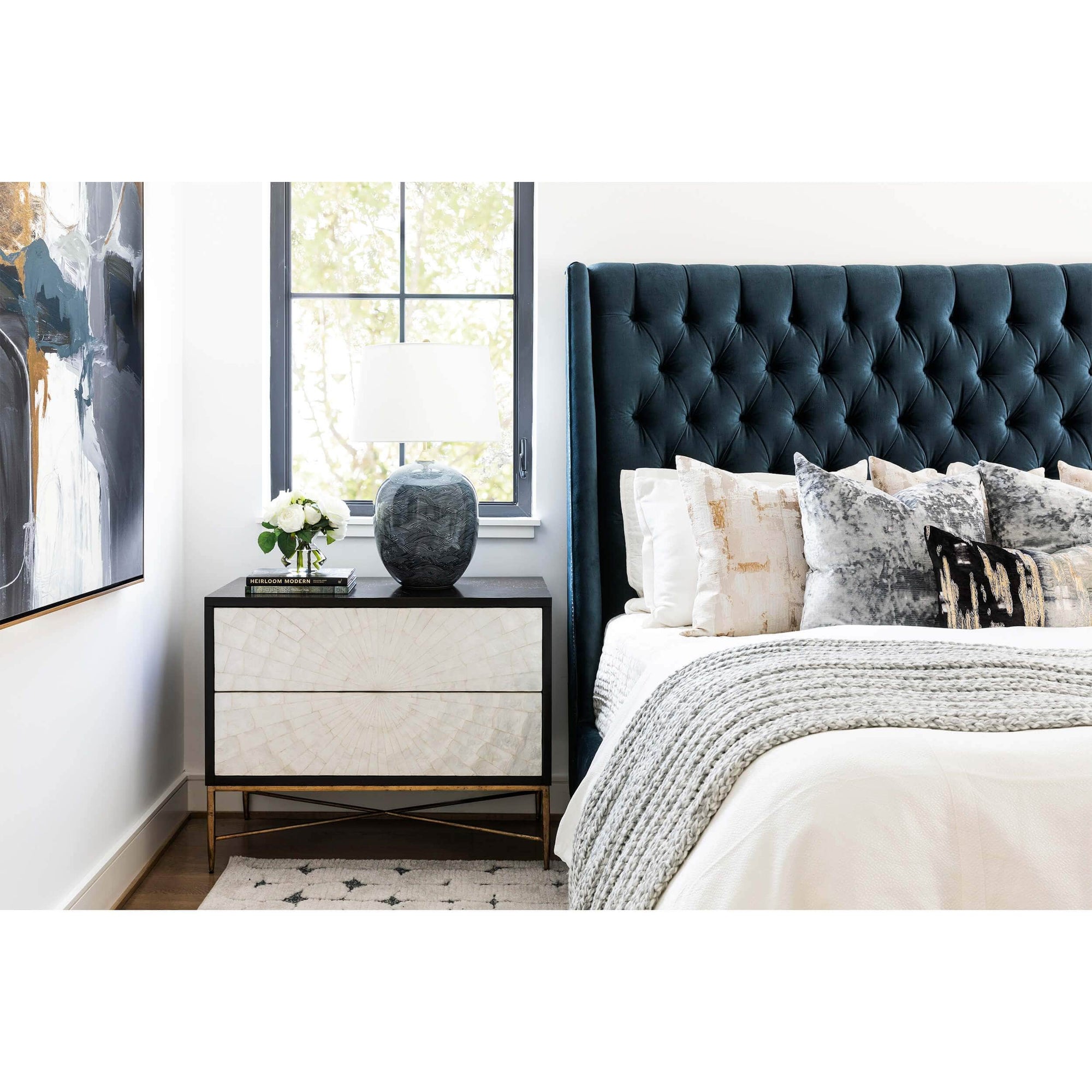 Amelia Tall Bed, Brussels Atlantic High Fashion Home