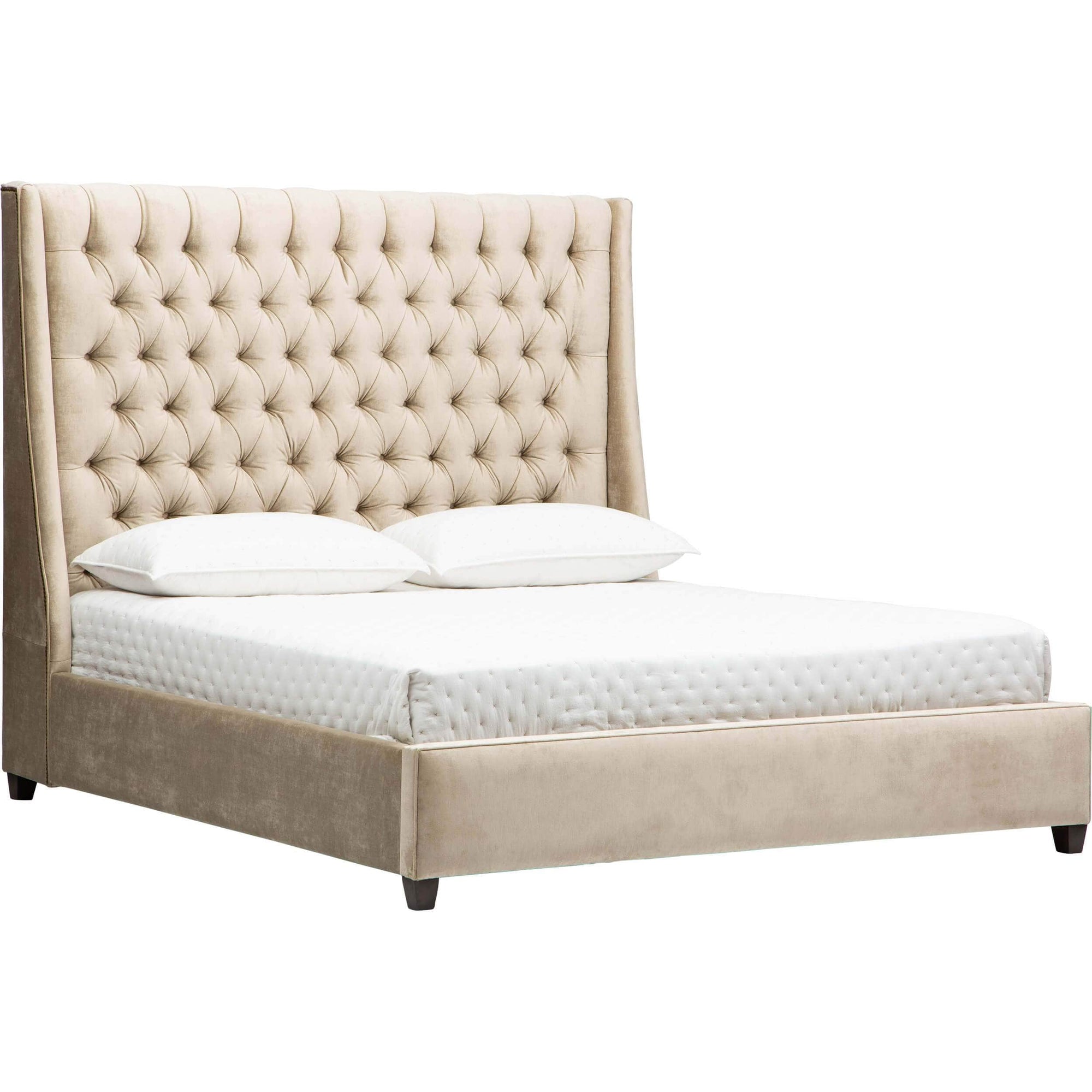 Amelia Tall Bed, Brussels Moonbeam High Fashion Home