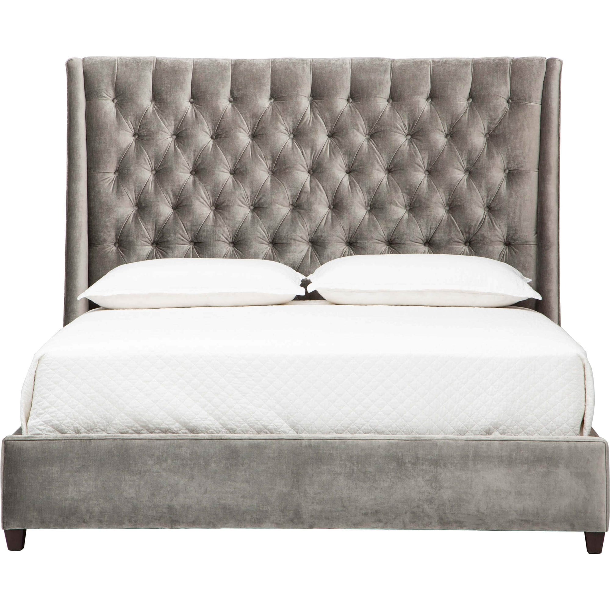 Amelia Tall Bed Brussels Charcoal High Fashion Home