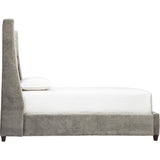 Amelia Tall Bed, Brussels Charcoal - Modern Furniture - Beds - High Fashion Home