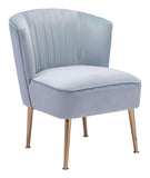 Andes Chair, Blue-Furniture - Chairs-High Fashion Home
