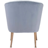 Andes Chair, Blue-Furniture - Chairs-High Fashion Home
