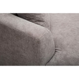 Andre Sectional, Graceland Slate - Modern Furniture - Sectionals - High Fashion Home