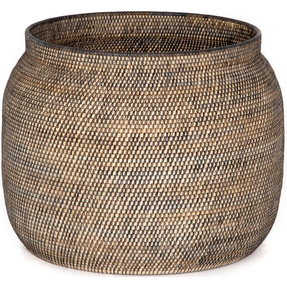 Ansel Basket, Contrast Black - Accessories - High Fashion Home