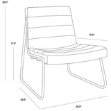 Anton Chair, Bravo Cream-Furniture - Chairs-High Fashion Home