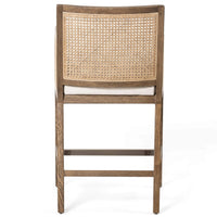 Antonia Cane Counter Chair, Toasted Nettlewood-Furniture - Chairs-High Fashion Home
