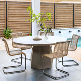 Bowman Outdoor Dining Table by Four Hands