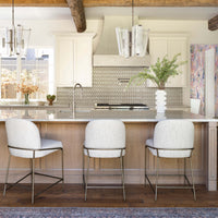 Astrud Counter Stool, Lyon Pewter