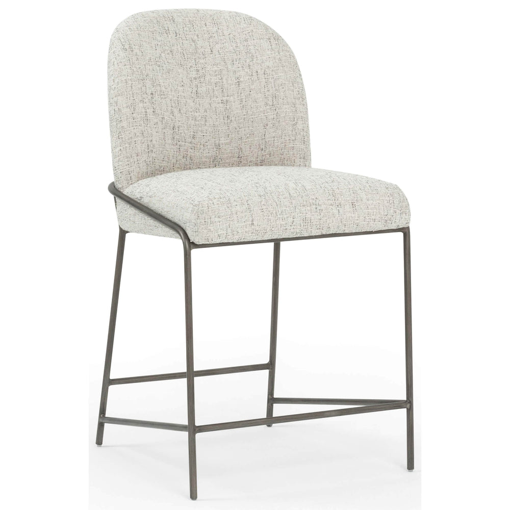 Astrud Counter Stool, Lyon Pewter - Furniture - Dining - High Fashion Home