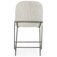 Astrud Counter Stool, Lyon Pewter - Furniture - Dining - High Fashion Home