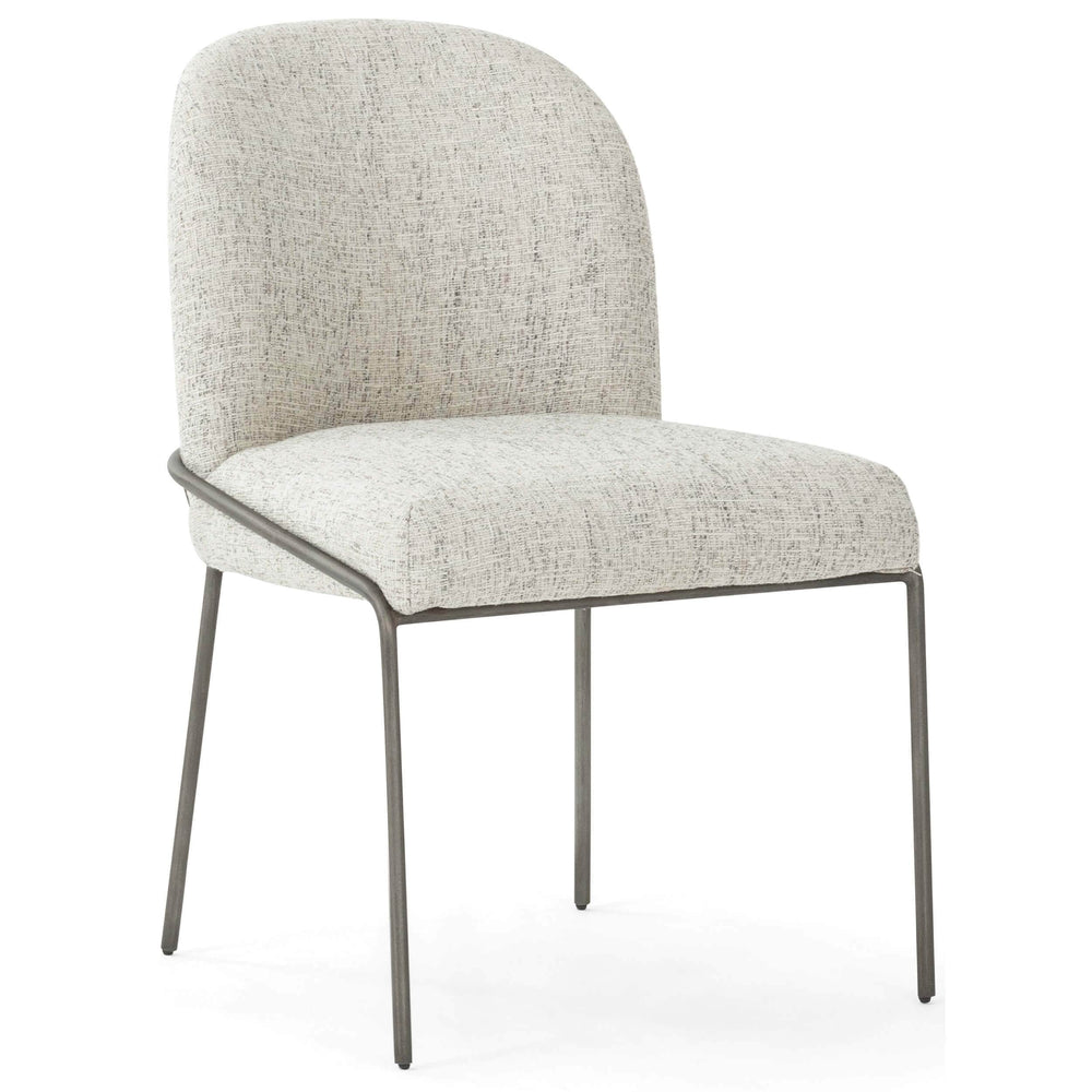 Astrud Dining Chair, Lyon Pewter - Furniture - Chairs - High Fashion Home