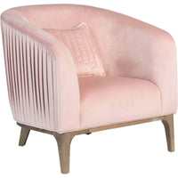 Audrey Chair, Perfect Blush - Modern Furniture - Accent Chairs - High Fashion Home