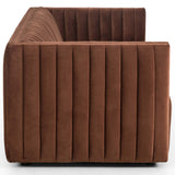 Augustine 97" Sofa, Burnt Auburn-Furniture - Sofas-High Fashion Home