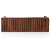 Augustine 97" Sofa, Burnt Auburn-Furniture - Sofas-High Fashion Home