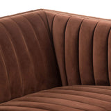 Augustine 97" Sofa, Burnt Auburn-Furniture - Sofas-High Fashion Home