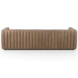 Augustine 88" Leather Sofa, Palermo Drift-Furniture - Sofas-High Fashion Home