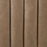 Augustine 88" Leather Sofa, Palermo Drift-Furniture - Sofas-High Fashion Home