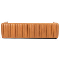 Augustine Leather Sofa, Hudson Lager - Modern Furniture - Sofas - High Fashion Home