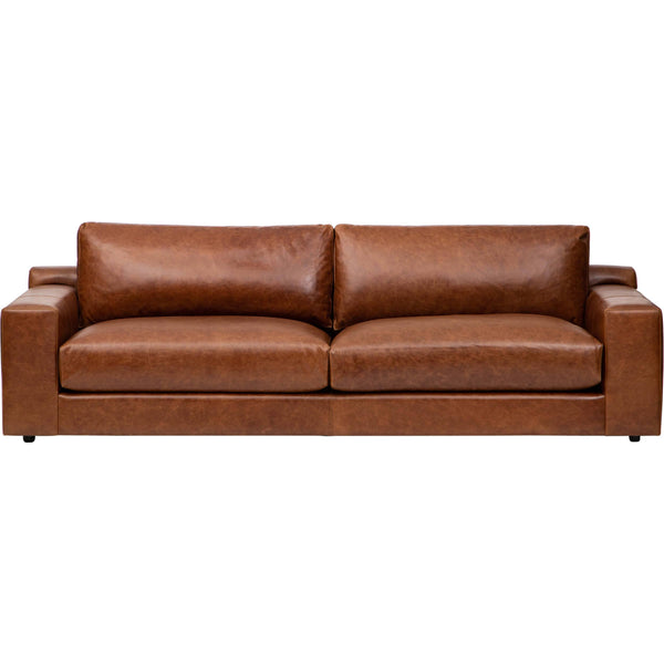 Axel Leather Sofa Laguna Cognac