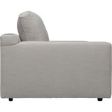 Axel Sofa, Daly Silver-Furniture - Sofas-High Fashion Home