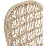 Bandera Outdoor Woven Dining Chair, Vintage White - Furniture - Dining - High Fashion Home