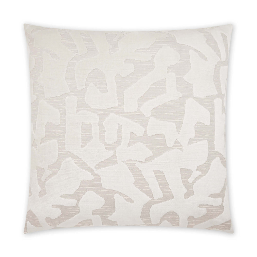 Banksy Pillow, Ivory