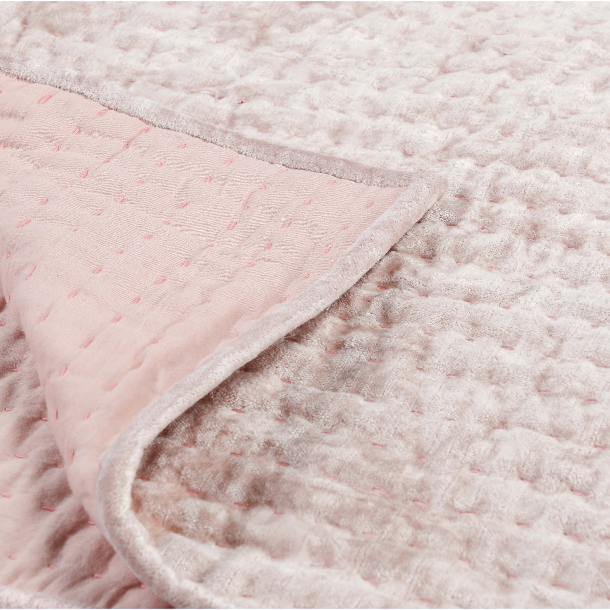 Pink sales velvet blanket