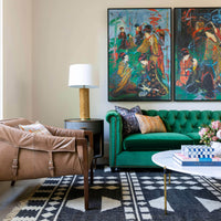 Bauer Leather Chair, Warm Taupe Dakota - Modern Furniture - Accent Chairs - High Fashion Home
