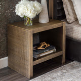Baxter End Table, Gilded Gold