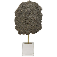 Beekeeper Sculpture, Antique Gold-Accessories-High Fashion Home