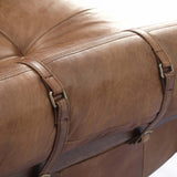 Bellos Leather Chair, Open Road Brown