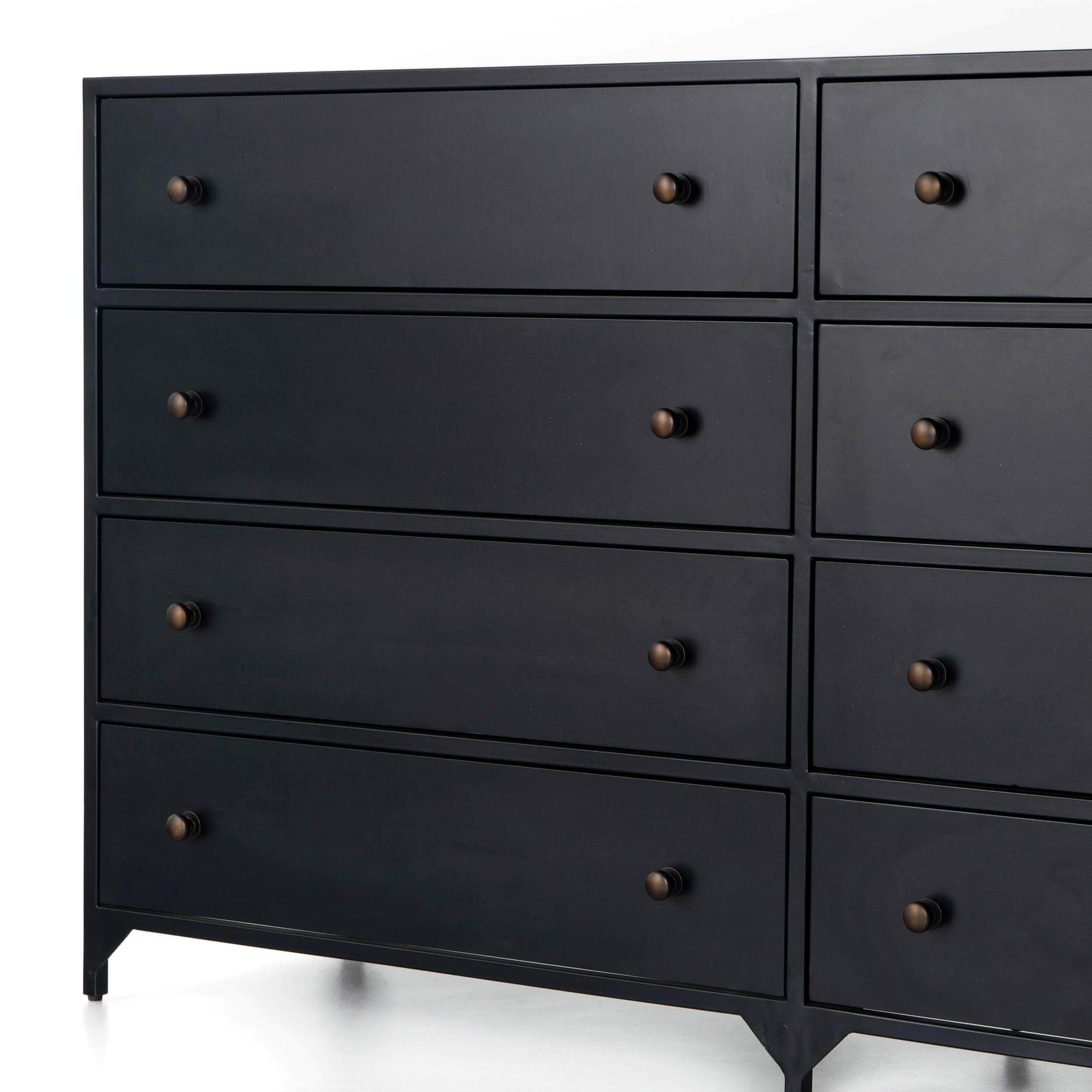 Belmont 8 Drawer Dresser, Black by Four Hands High Fashion Home Belmont 8 Drawer Dresser, Black by Four Hands High Fashion Home