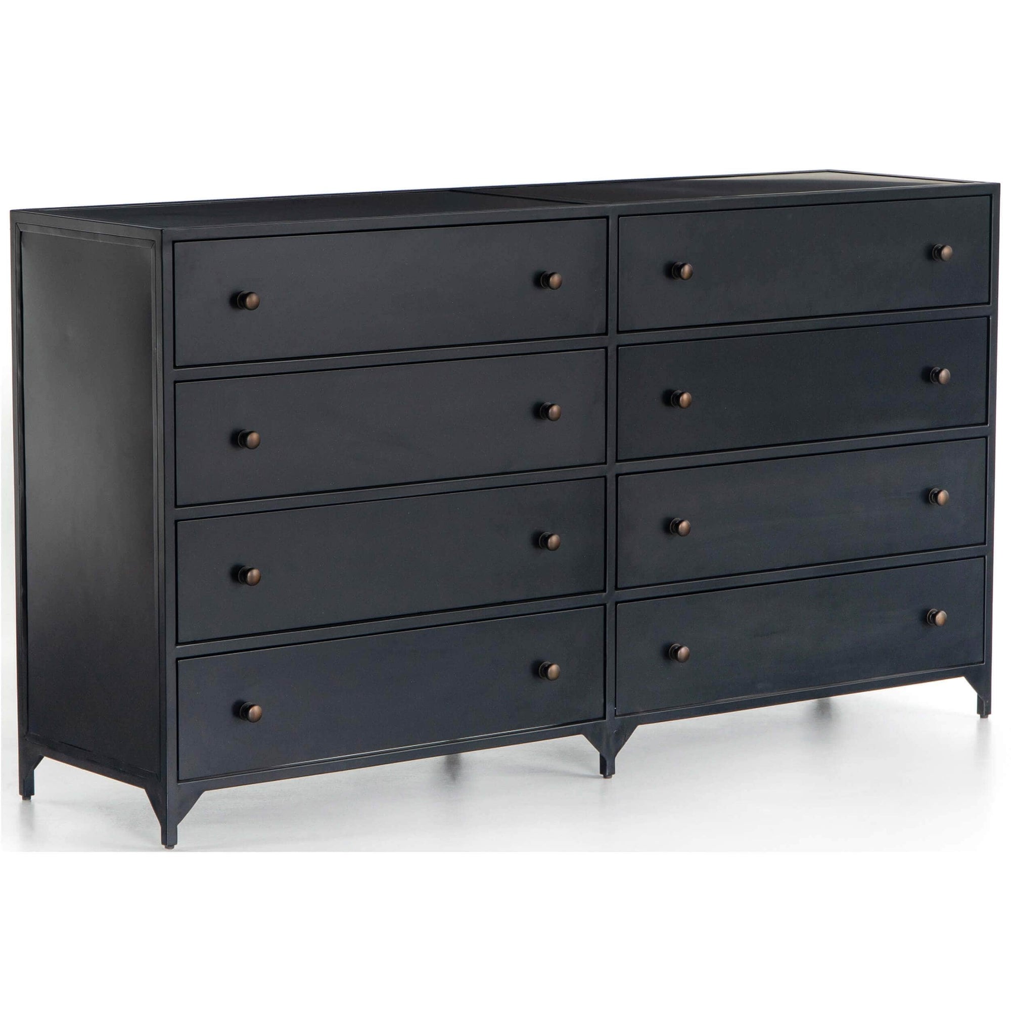 Belmont 8 Drawer Dresser, Black by Four Hands High Fashion Home Belmont 8 Drawer Dresser, Black by Four Hands High Fashion Home