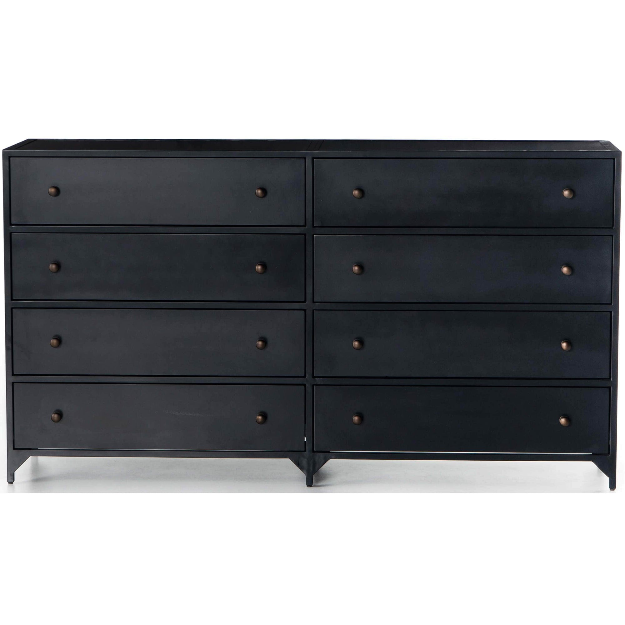 dresser 8 drawers Belmont 8 Drawer Dresser, Black by Four Hands – High Fashion Home