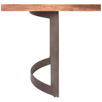 Bent Dining Table, Brown