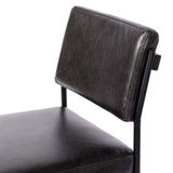 Benton Leather Dining Chair, Sonoma Black, Set of 2 by Four Hands
