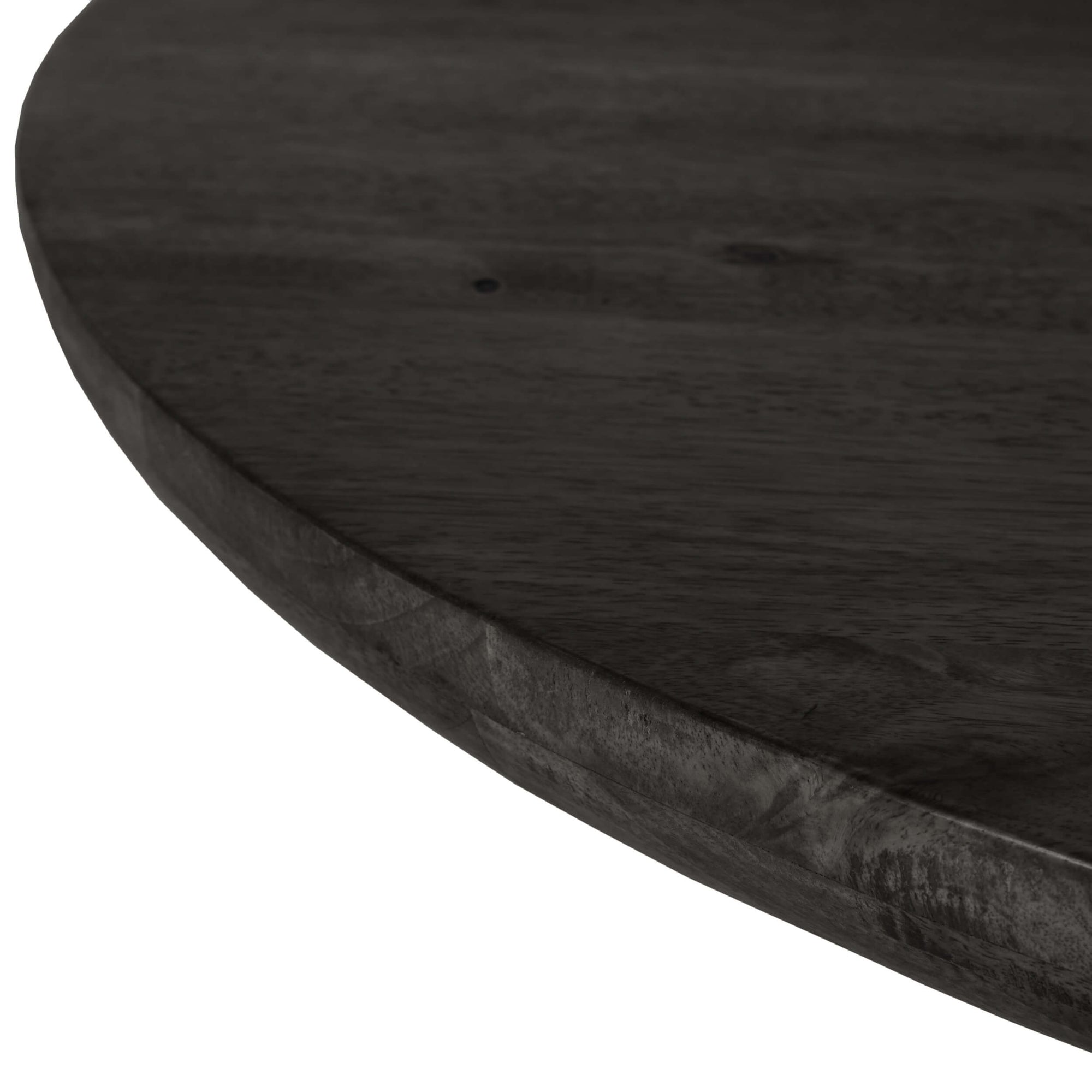 Bibianna Dining Table, Worn Black – High Fashion Home