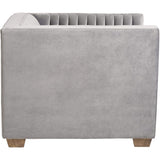 Blake Chair, Powder Grey - Modern Furniture - Accent Chairs - High Fashion Home