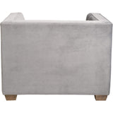 Blake Chair, Powder Grey - Modern Furniture - Accent Chairs - High Fashion Home