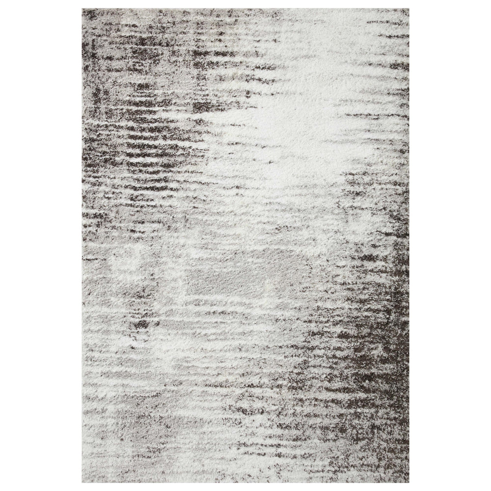 Bliss Shag BLS-07, Grey/Cream-Rugs1-High Fashion Home