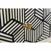 Bone Inlay Side Table - Furniture - Accent Tables - High Fashion Home
