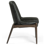 Braden Leather Dining Chair, Durango Smoke, Set of 2