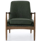 Braden Leather Chair, Eden Sage – High Fashion Home