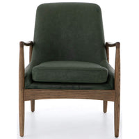 Braden Leather Chair, Eden Sage - Modern Furniture - Accent Chairs - High Fashion Home