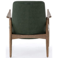Braden Leather Chair, Eden Sage - Modern Furniture - Accent Chairs - High Fashion Home